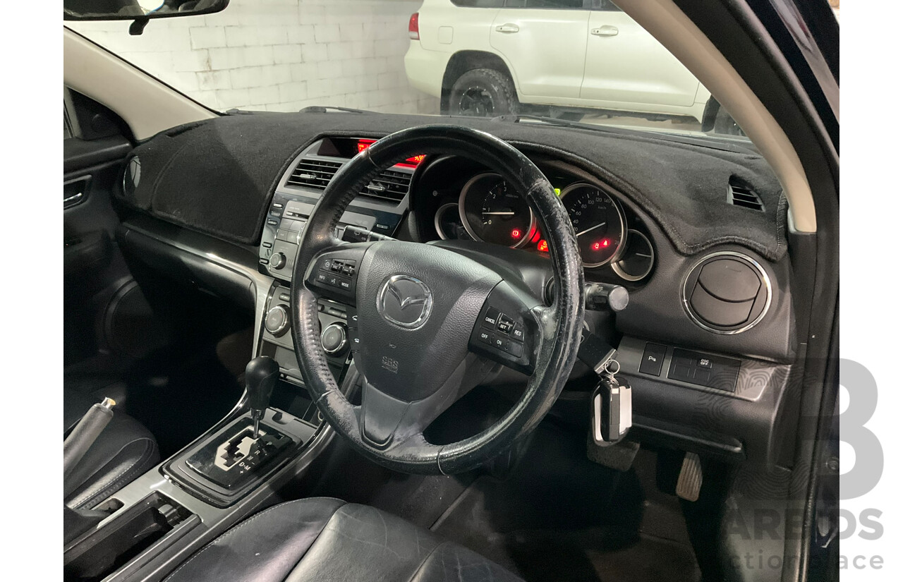 01/2012 Mazda 6 Touring GH MY11 4d Wagon Blue 2.5L