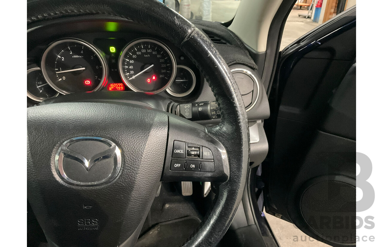 01/2012 Mazda 6 Touring GH MY11 4d Wagon Blue 2.5L