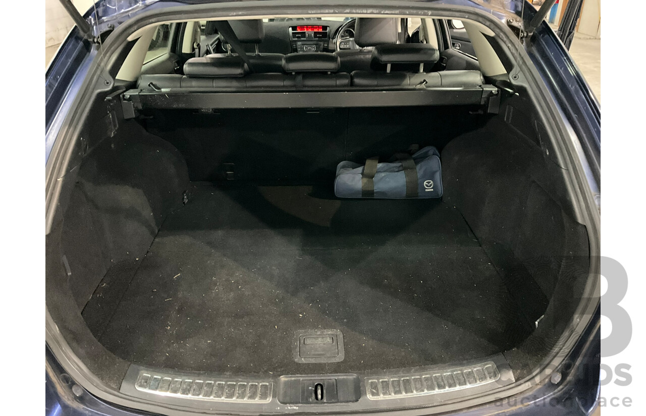 01/2012 Mazda 6 Touring GH MY11 4d Wagon Blue 2.5L