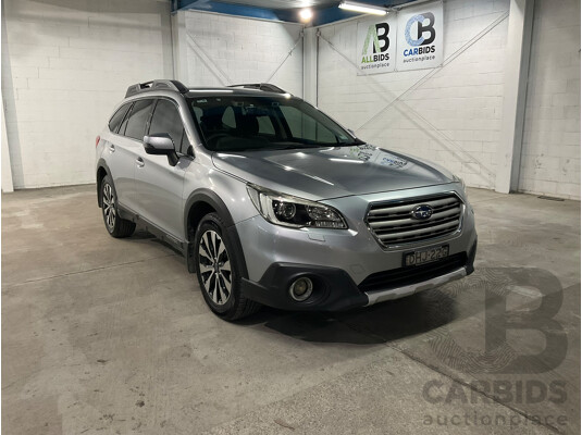 07/2016 Subaru Outback 2.5i Premium AWD MY16 4D Wagon Ice Silver 2.5L