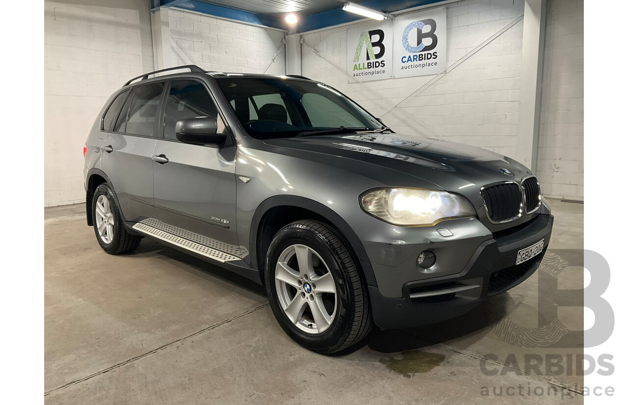03/2010 BMW X5 xDrive30d 4x4 E70 MY09 4d Wagon Space Grey Metallic Turbo Diesel 3.0L