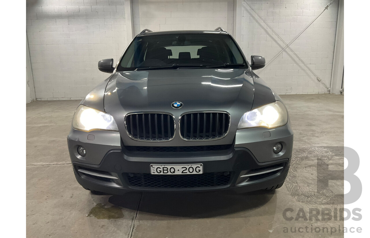 03/2010 BMW X5 xDrive30d 4x4 E70 MY09 4d Wagon Space Grey Metallic Turbo Diesel 3.0L