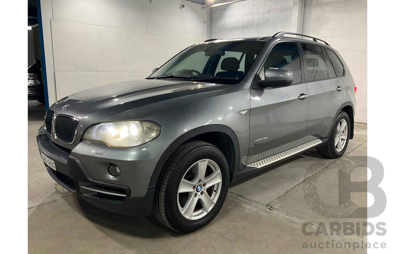 03/2010 BMW X5 xDrive30d 4x4 E70 MY09 4d Wagon Space Grey Metallic Turbo Diesel 3.0L