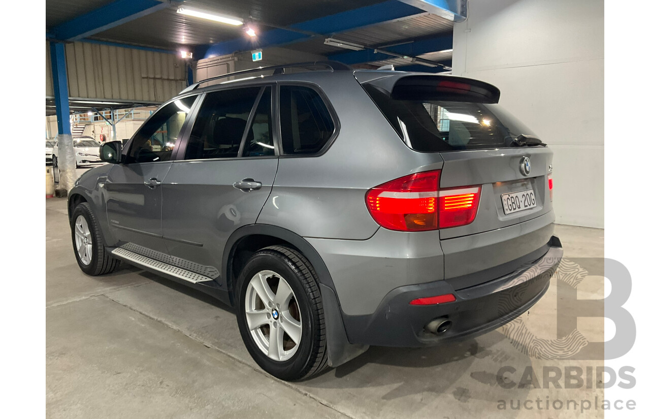 03/2010 BMW X5 xDrive30d 4x4 E70 MY09 4d Wagon Space Grey Metallic Turbo Diesel 3.0L