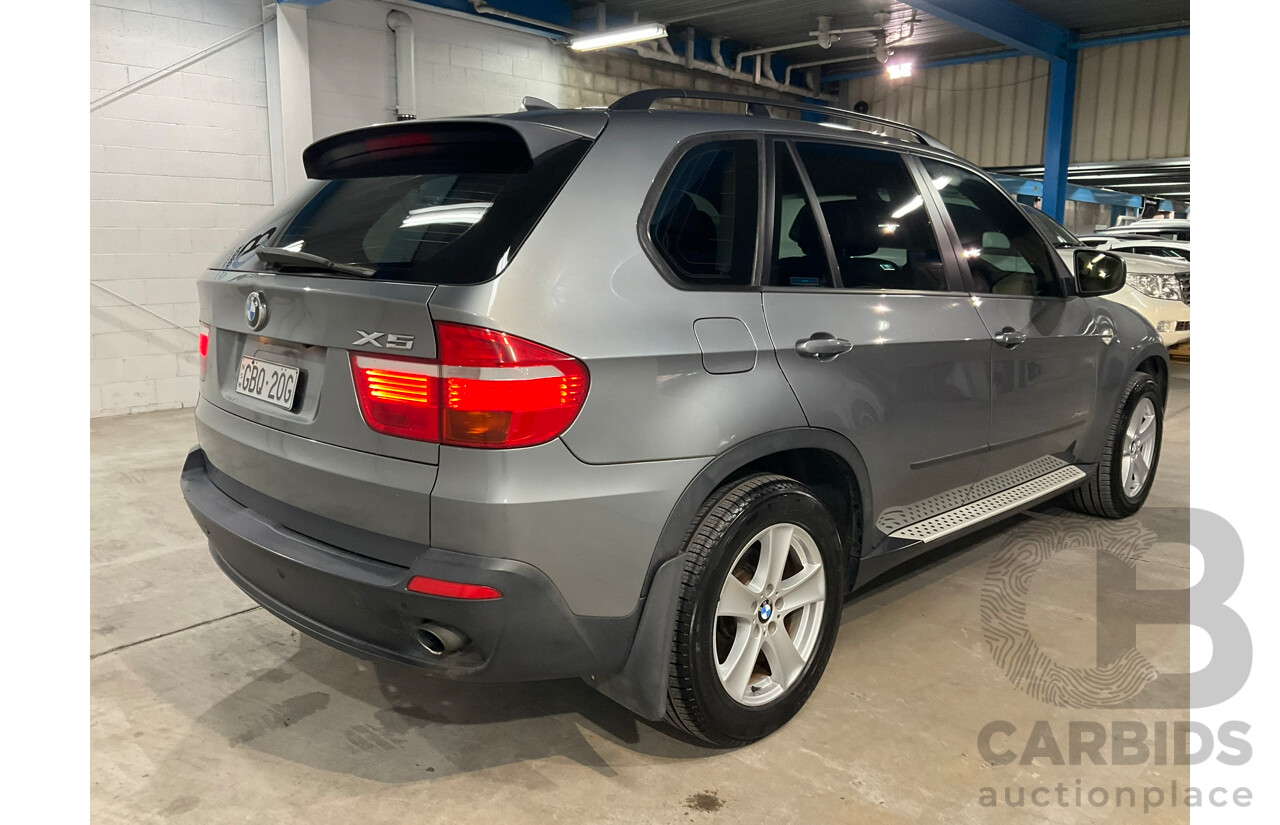 03/2010 BMW X5 xDrive30d 4x4 E70 MY09 4d Wagon Space Grey Metallic Turbo Diesel 3.0L