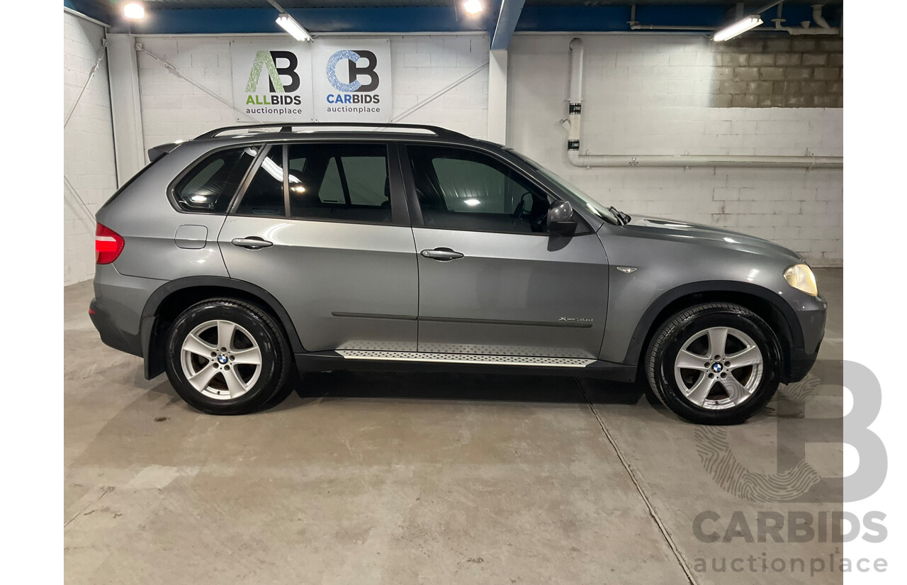 03/2010 BMW X5 xDrive30d 4x4 E70 MY09 4d Wagon Space Grey Metallic Turbo Diesel 3.0L