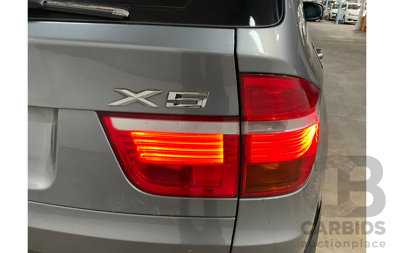 03/2010 BMW X5 xDrive30d 4x4 E70 MY09 4d Wagon Space Grey Metallic Turbo Diesel 3.0L