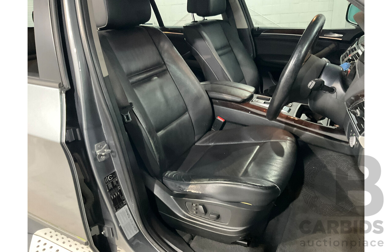 03/2010 BMW X5 xDrive30d 4x4 E70 MY09 4d Wagon Space Grey Metallic Turbo Diesel 3.0L