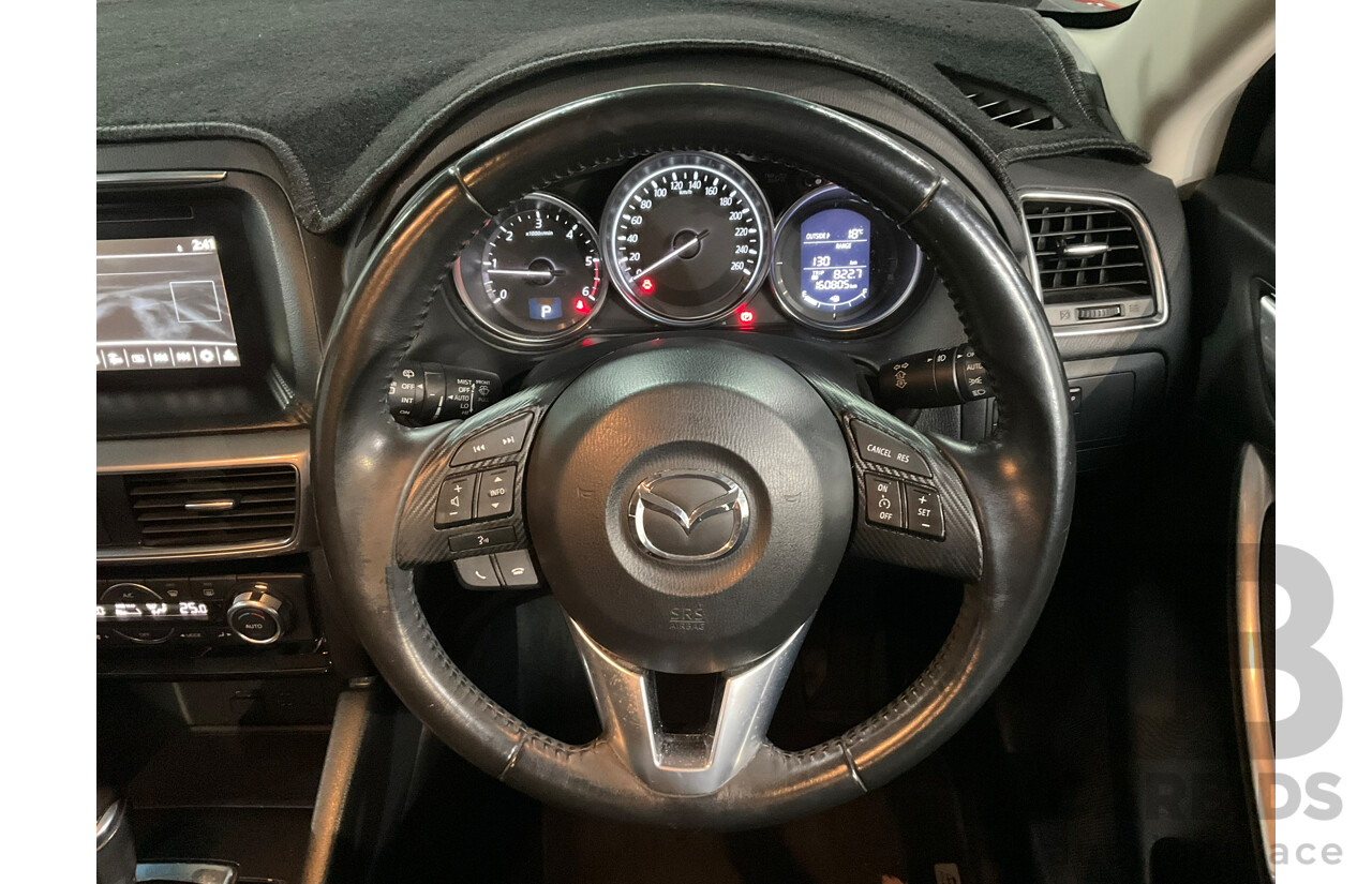 06/2015 Mazda CX-5 Maxx Sport (4x4) MY15 4D Wagon Soul Red Metallic Turbo Diesel 2.2L