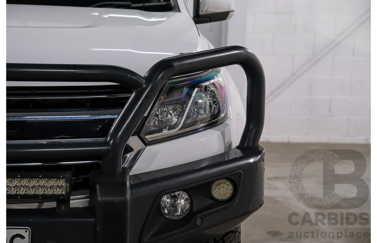 06/2018 Holden Colorado LTZ (4x4) RG MY19 Crew Cab P/Up White Turbo Diesel 2.8L