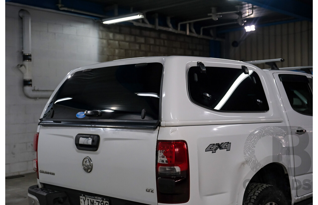 06/2018 Holden Colorado LTZ (4x4) RG MY19 Crew Cab P/Up White Turbo Diesel 2.8L