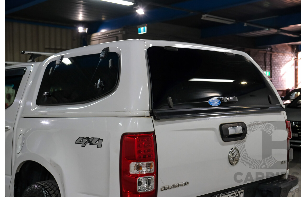 06/2018 Holden Colorado LTZ (4x4) RG MY19 Crew Cab P/Up White Turbo Diesel 2.8L
