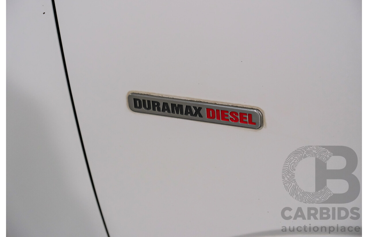 06/2018 Holden Colorado LTZ (4x4) RG MY19 Crew Cab P/Up White Turbo Diesel 2.8L