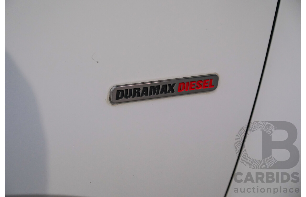 06/2018 Holden Colorado LTZ (4x4) RG MY19 Crew Cab P/Up White Turbo Diesel 2.8L