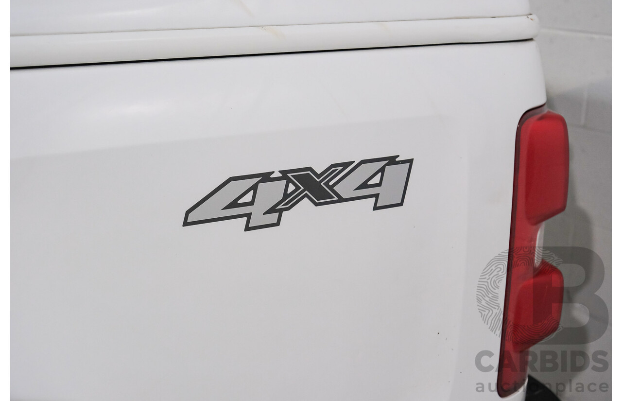 06/2018 Holden Colorado LTZ (4x4) RG MY19 Crew Cab P/Up White Turbo Diesel 2.8L