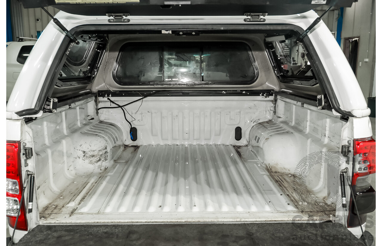 06/2018 Holden Colorado LTZ (4x4) RG MY19 Crew Cab P/Up White Turbo Diesel 2.8L