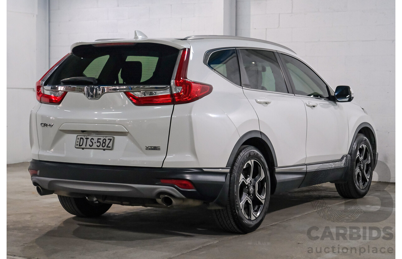 01/2018 Honda Cr-V VTi-S MY18 4d Wagon White 1.5L