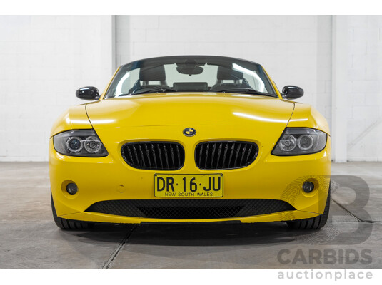 04/2005 Bmw Z4 3.0i E85 2d Roadster Yellow 3.0L