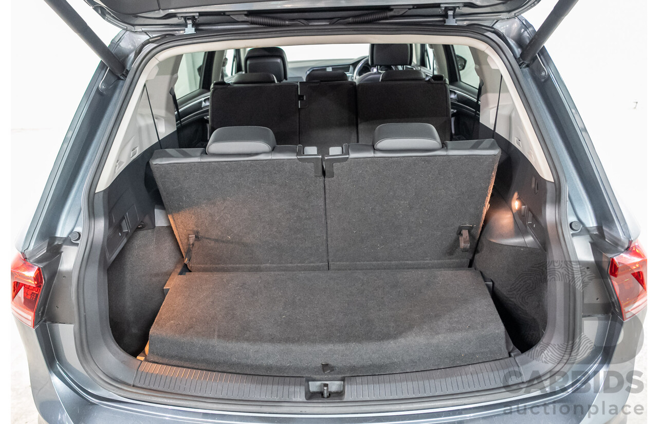 08/2018 Volkswagen Tiguan Allspace 140 TDI Highline (AWD) 5NA MY18 4d Wagon Grey Turbo Diesel 2.0L