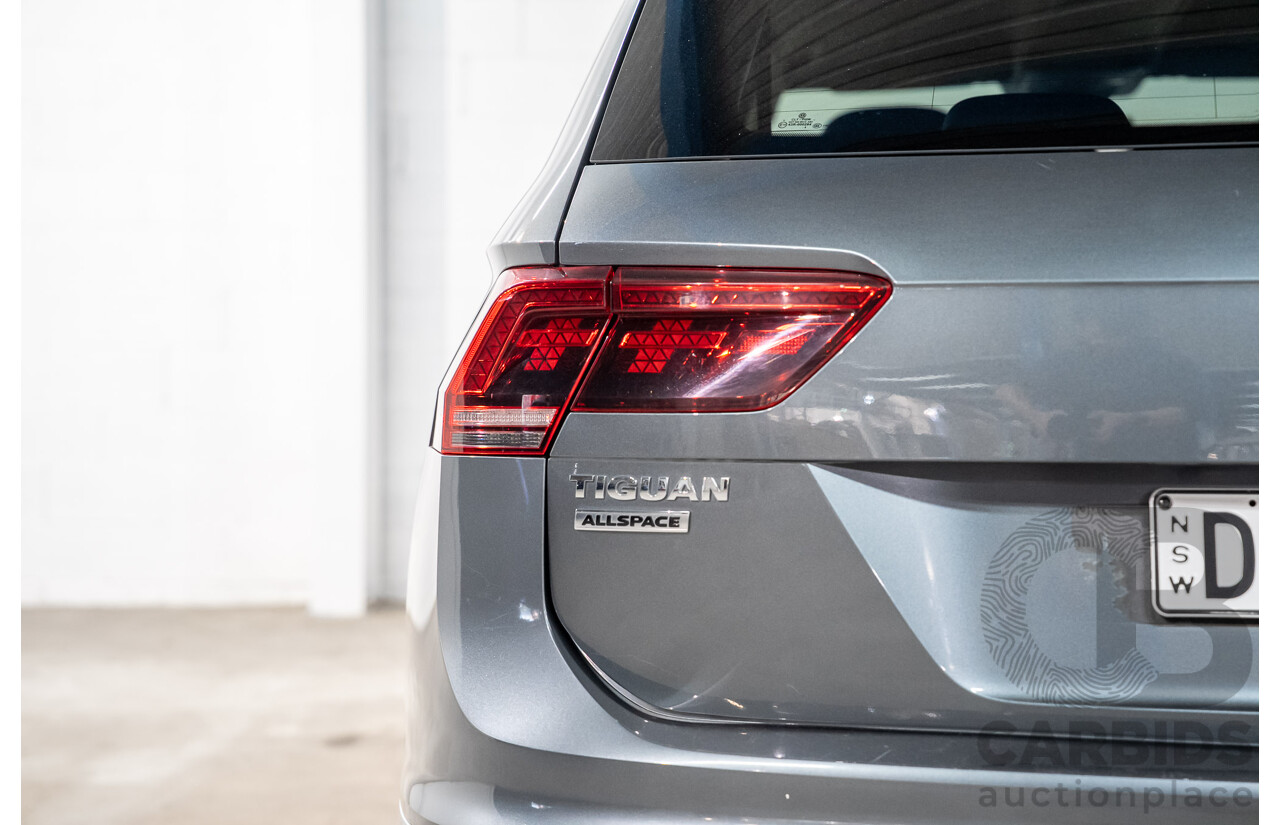 08/2018 Volkswagen Tiguan Allspace 140 TDI Highline (AWD) 5NA MY18 4d Wagon Grey Turbo Diesel 2.0L