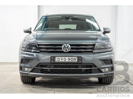 08/2018 Volkswagen Tiguan Allspace 140 TDI Highline (AWD) 5NA MY18 4d Wagon Grey Turbo Diesel 2.0L