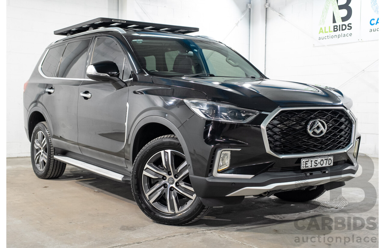 01/2020 LDV D90 Executive (4WD) D20 SV9A MY20 4d Wagon Metal Black Twin Turbo Diesel 2.0L