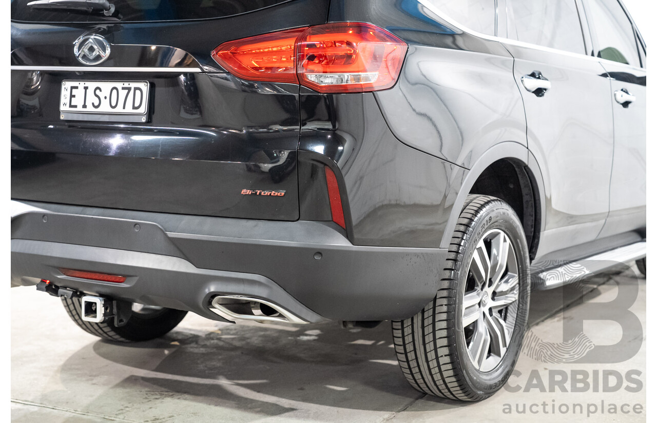 01/2020 LDV D90 Executive (4WD) D20 SV9A MY20 4d Wagon Metal Black Twin Turbo Diesel 2.0L