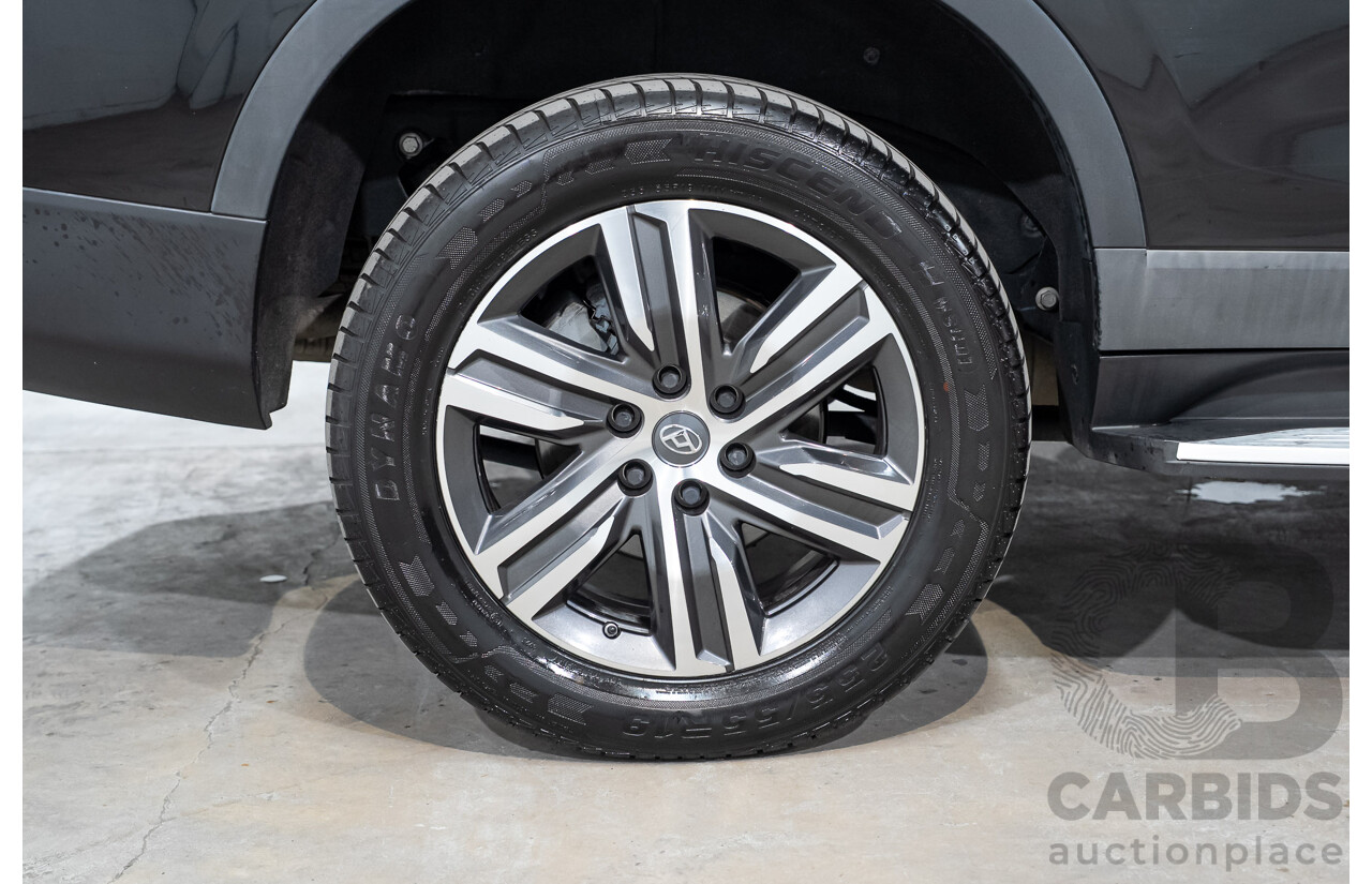 01/2020 LDV D90 Executive (4WD) D20 SV9A MY20 4d Wagon Metal Black Twin Turbo Diesel 2.0L