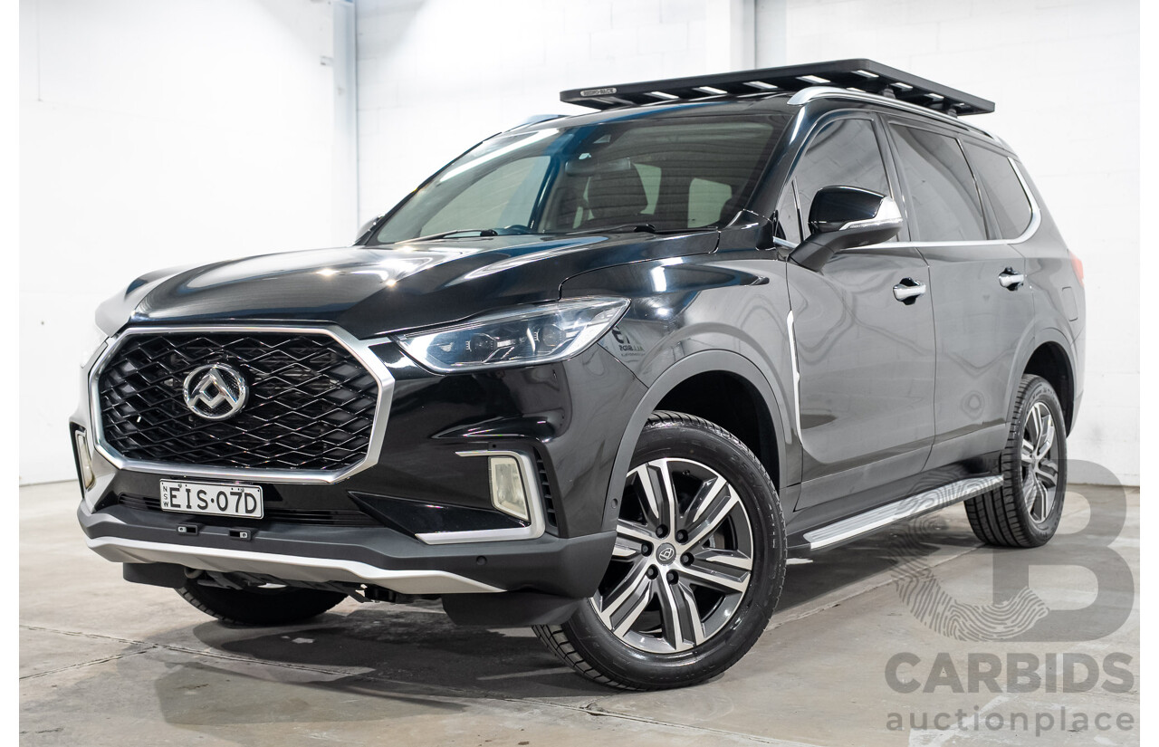 01/2020 LDV D90 Executive (4WD) D20 SV9A MY20 4d Wagon Metal Black Twin Turbo Diesel 2.0L