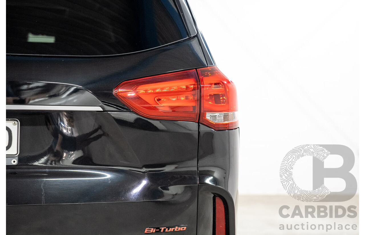 01/2020 LDV D90 Executive (4WD) D20 SV9A MY20 4d Wagon Metal Black Twin Turbo Diesel 2.0L