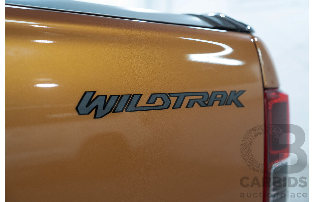 05/2019 Ford Ranger Wildtrak 2.0 (4x4) PX MKIII MY19 Double Cab P/Up Orange Twin Turbo Diesel 2.0L