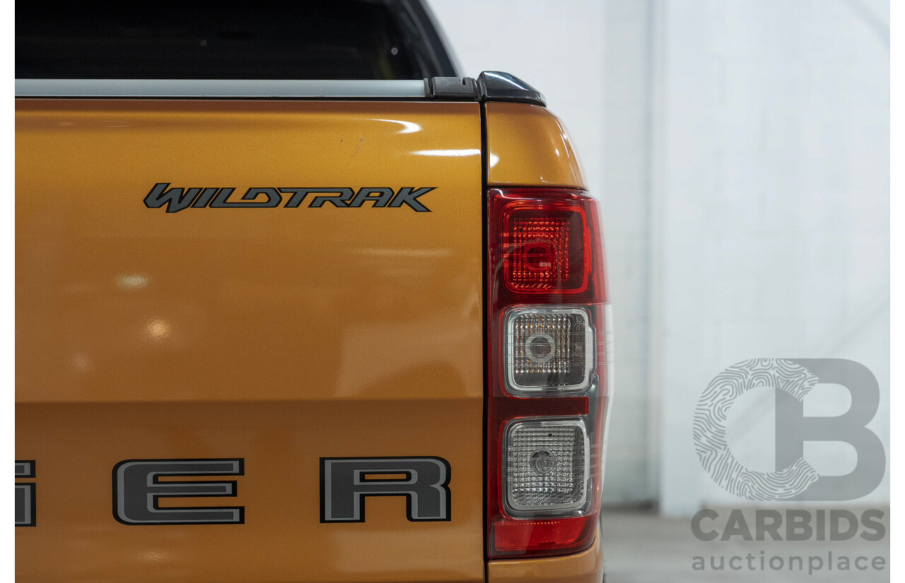 05/2019 Ford Ranger Wildtrak 2.0 (4x4) PX MKIII MY19 Double Cab P/Up Orange Twin Turbo Diesel 2.0L