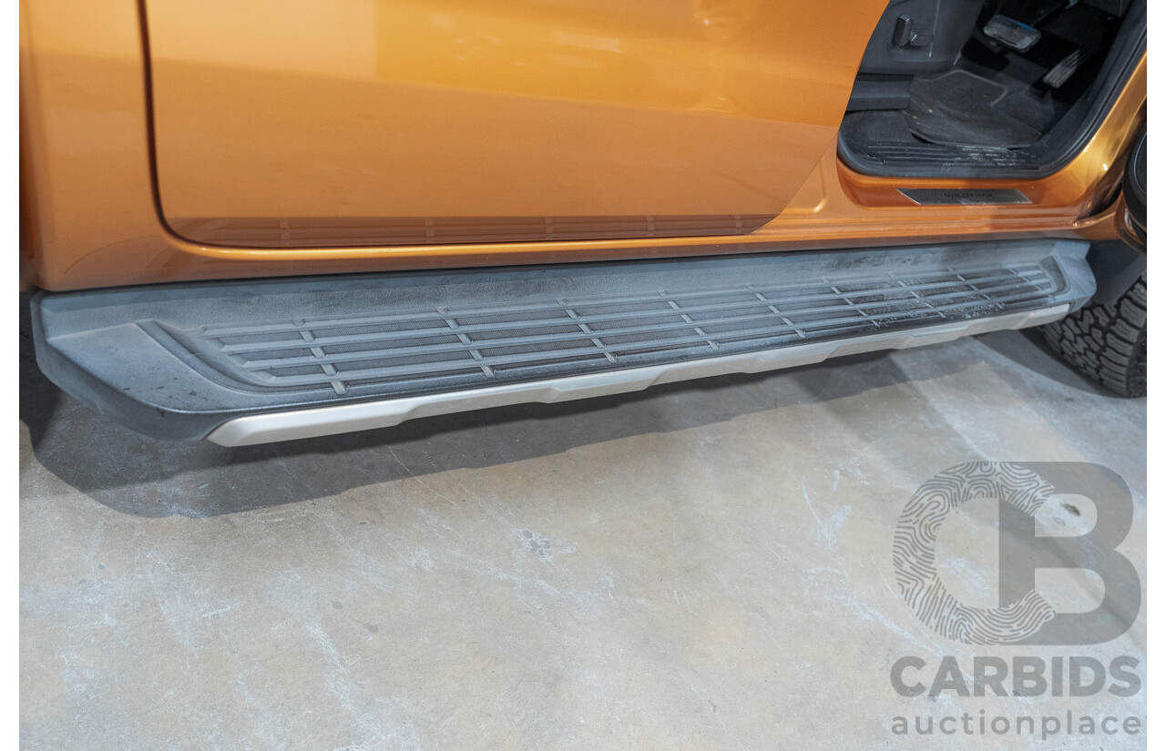 05/2019 Ford Ranger Wildtrak 2.0 (4x4) PX MKIII MY19 Double Cab P/Up Orange Twin Turbo Diesel 2.0L