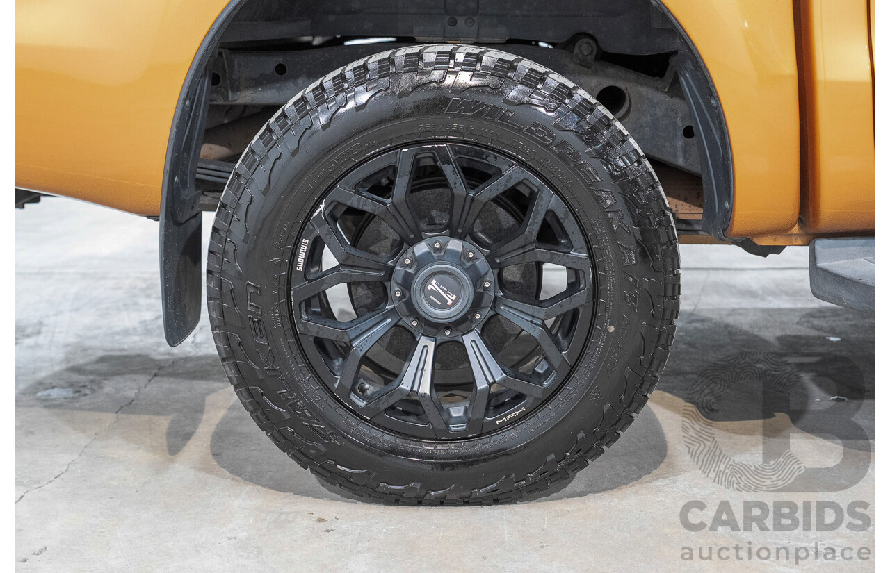 05/2019 Ford Ranger Wildtrak 2.0 (4x4) PX MKIII MY19 Double Cab P/Up Orange Twin Turbo Diesel 2.0L