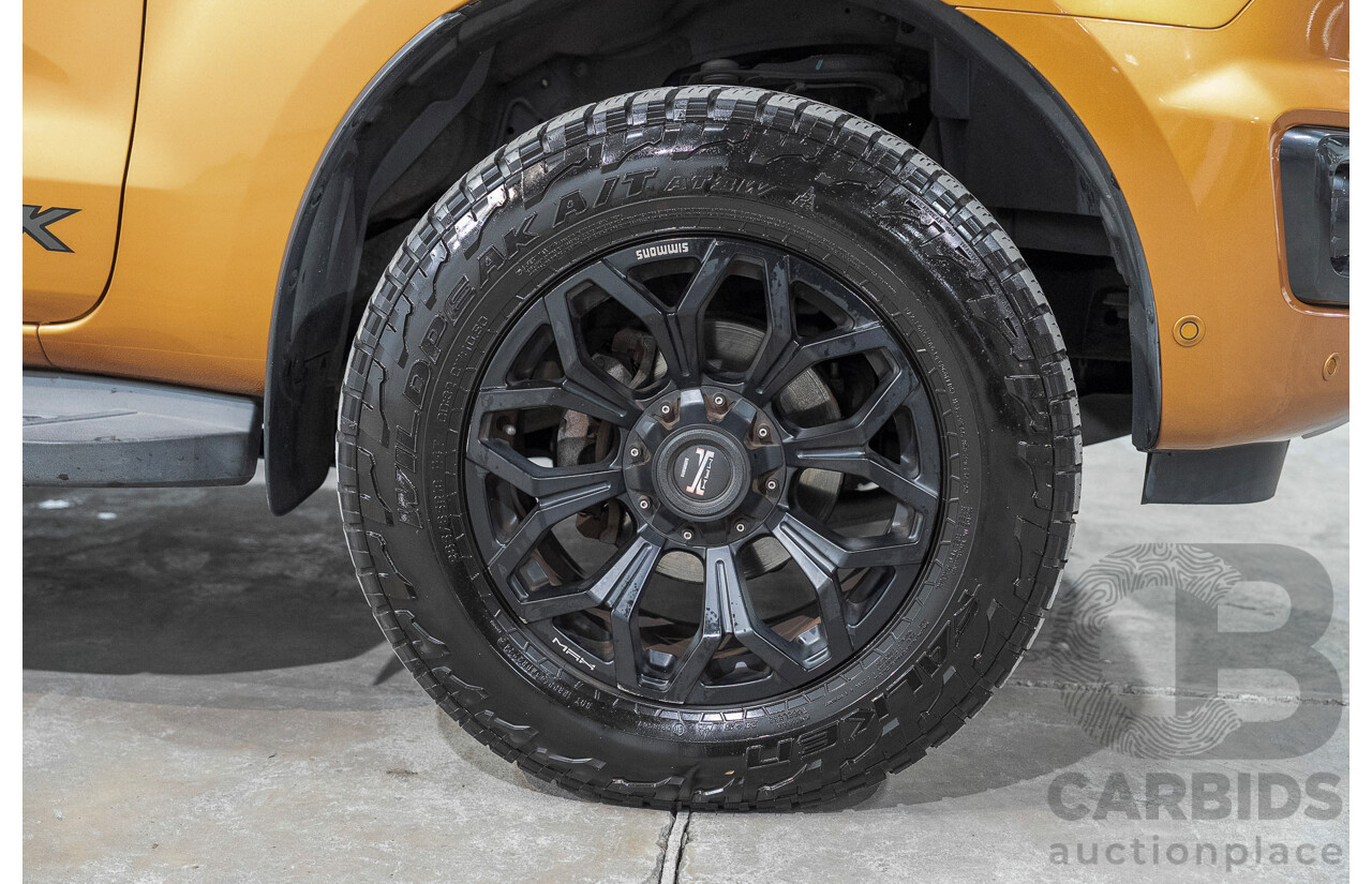 05/2019 Ford Ranger Wildtrak 2.0 (4x4) PX MKIII MY19 Double Cab P/Up Orange Twin Turbo Diesel 2.0L