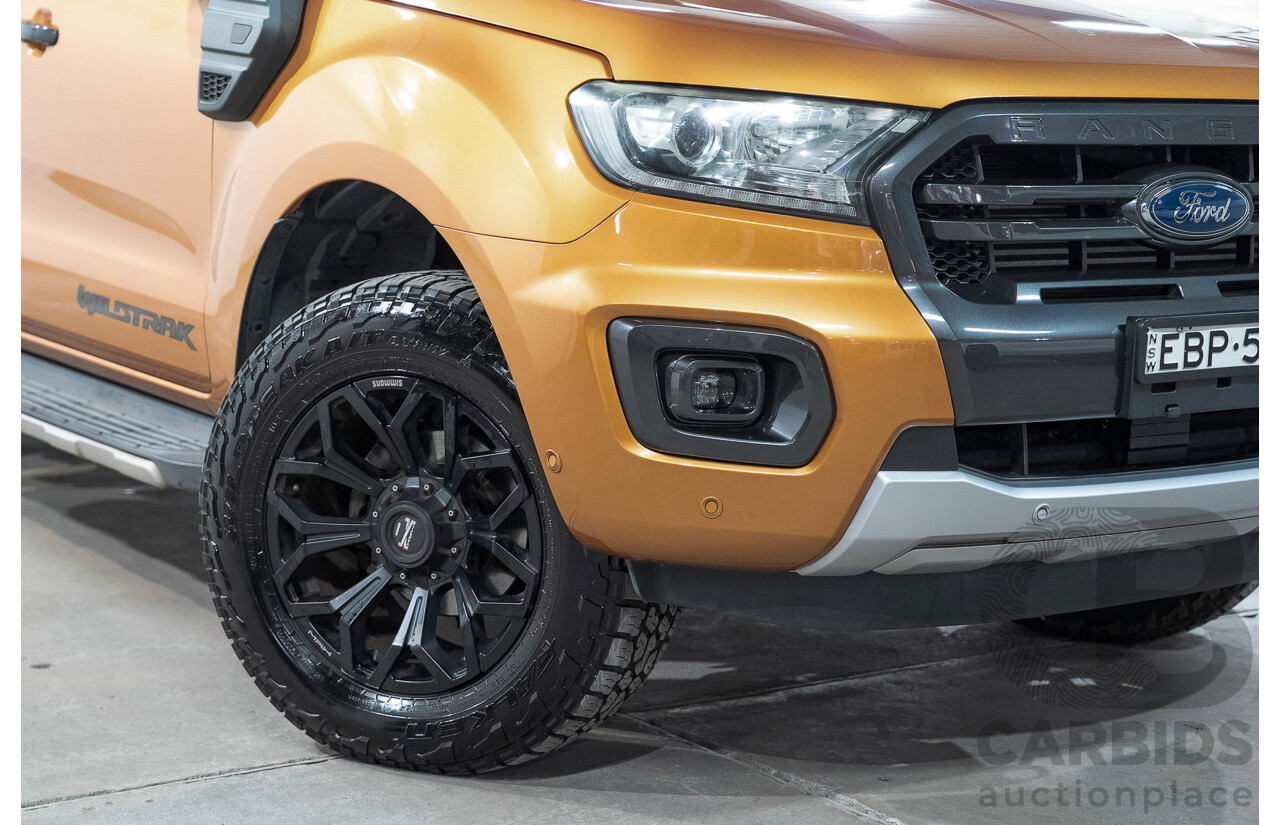 05/2019 Ford Ranger Wildtrak 2.0 (4x4) PX MKIII MY19 Double Cab P/Up Orange Twin Turbo Diesel 2.0L