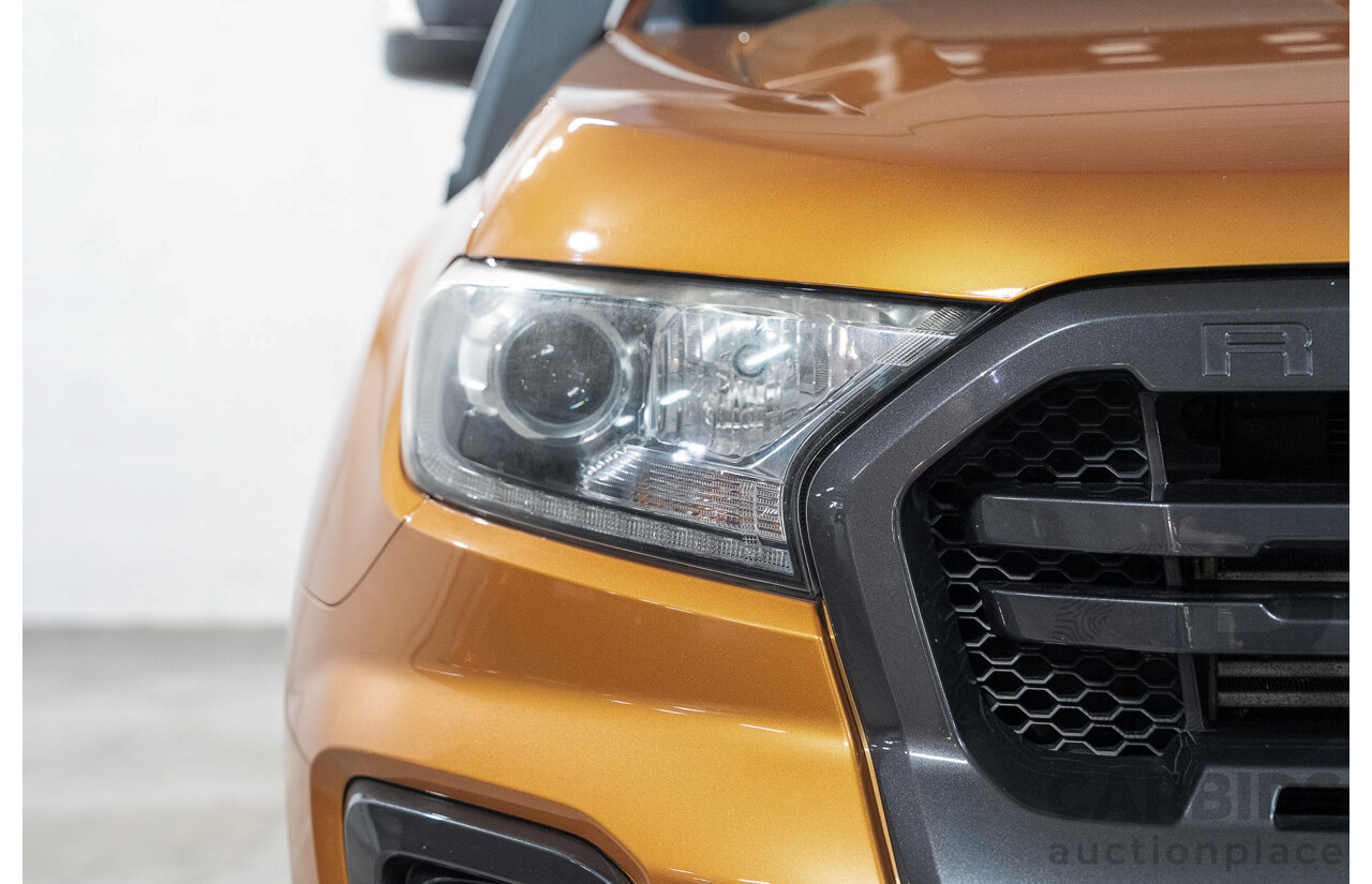 05/2019 Ford Ranger Wildtrak 2.0 (4x4) PX MKIII MY19 Double Cab P/Up Orange Twin Turbo Diesel 2.0L