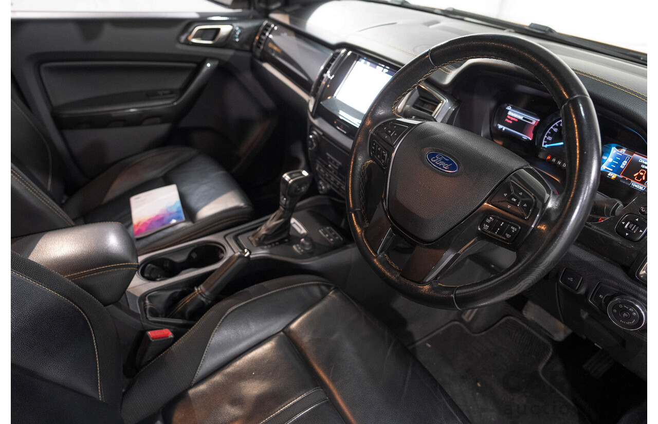 05/2019 Ford Ranger Wildtrak 2.0 (4x4) PX MKIII MY19 Double Cab P/Up Orange Twin Turbo Diesel 2.0L