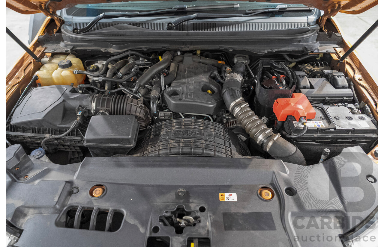 05/2019 Ford Ranger Wildtrak 2.0 (4x4) PX MKIII MY19 Double Cab P/Up Orange Twin Turbo Diesel 2.0L