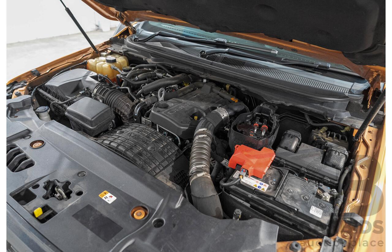 05/2019 Ford Ranger Wildtrak 2.0 (4x4) PX MKIII MY19 Double Cab P/Up Orange Twin Turbo Diesel 2.0L