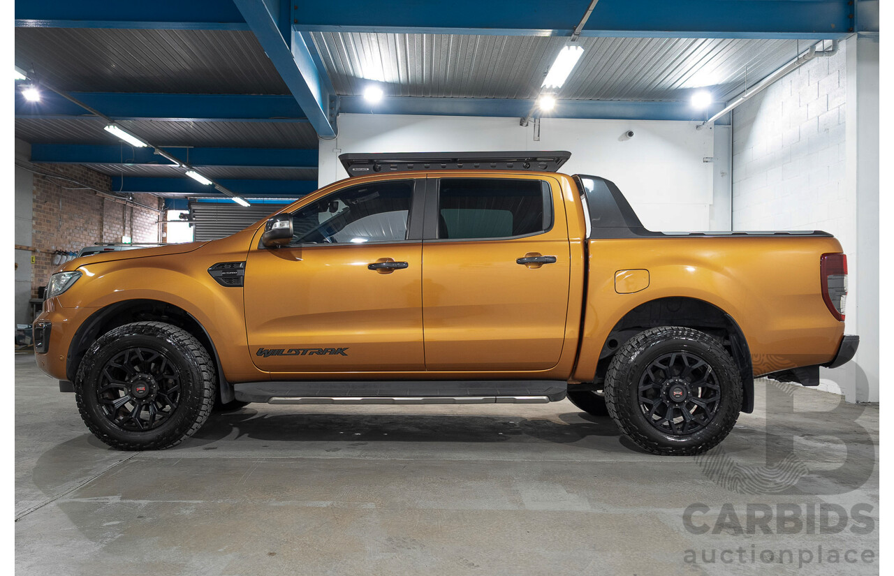 05/2019 Ford Ranger Wildtrak 2.0 (4x4) PX MKIII MY19 Double Cab P/Up Orange Twin Turbo Diesel 2.0L