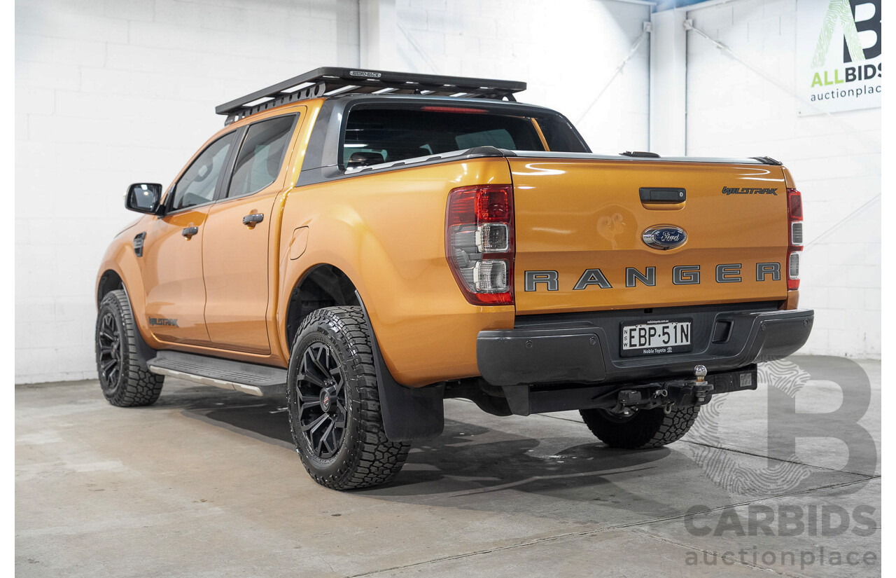 05/2019 Ford Ranger Wildtrak 2.0 (4x4) PX MKIII MY19 Double Cab P/Up Orange Twin Turbo Diesel 2.0L