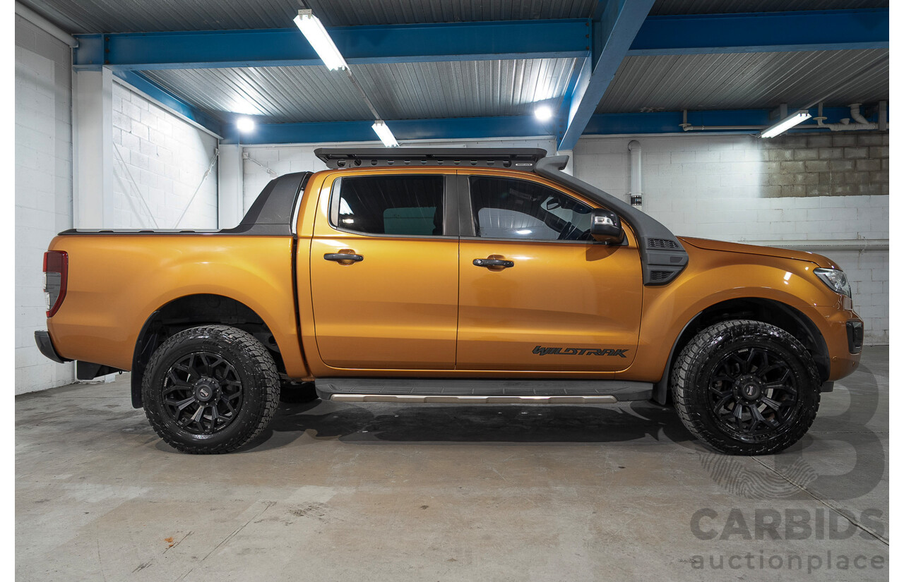 05/2019 Ford Ranger Wildtrak 2.0 (4x4) PX MKIII MY19 Double Cab P/Up Orange Twin Turbo Diesel 2.0L
