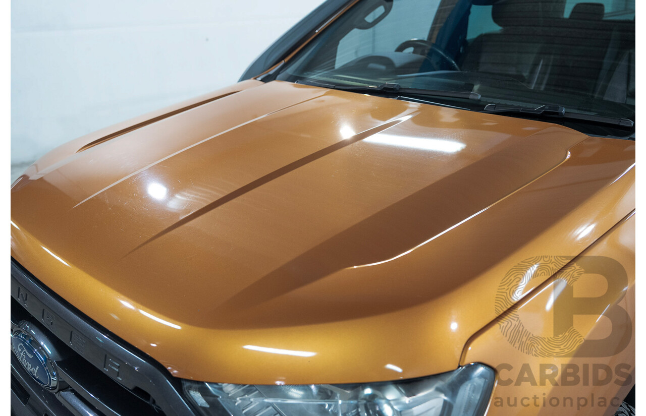 05/2019 Ford Ranger Wildtrak 2.0 (4x4) PX MKIII MY19 Double Cab P/Up Orange Twin Turbo Diesel 2.0L