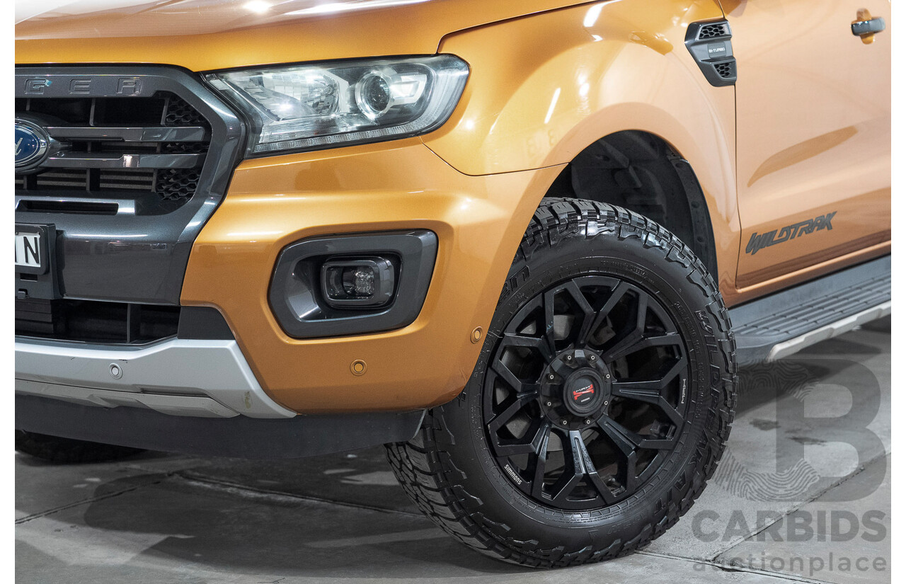 05/2019 Ford Ranger Wildtrak 2.0 (4x4) PX MKIII MY19 Double Cab P/Up Orange Twin Turbo Diesel 2.0L