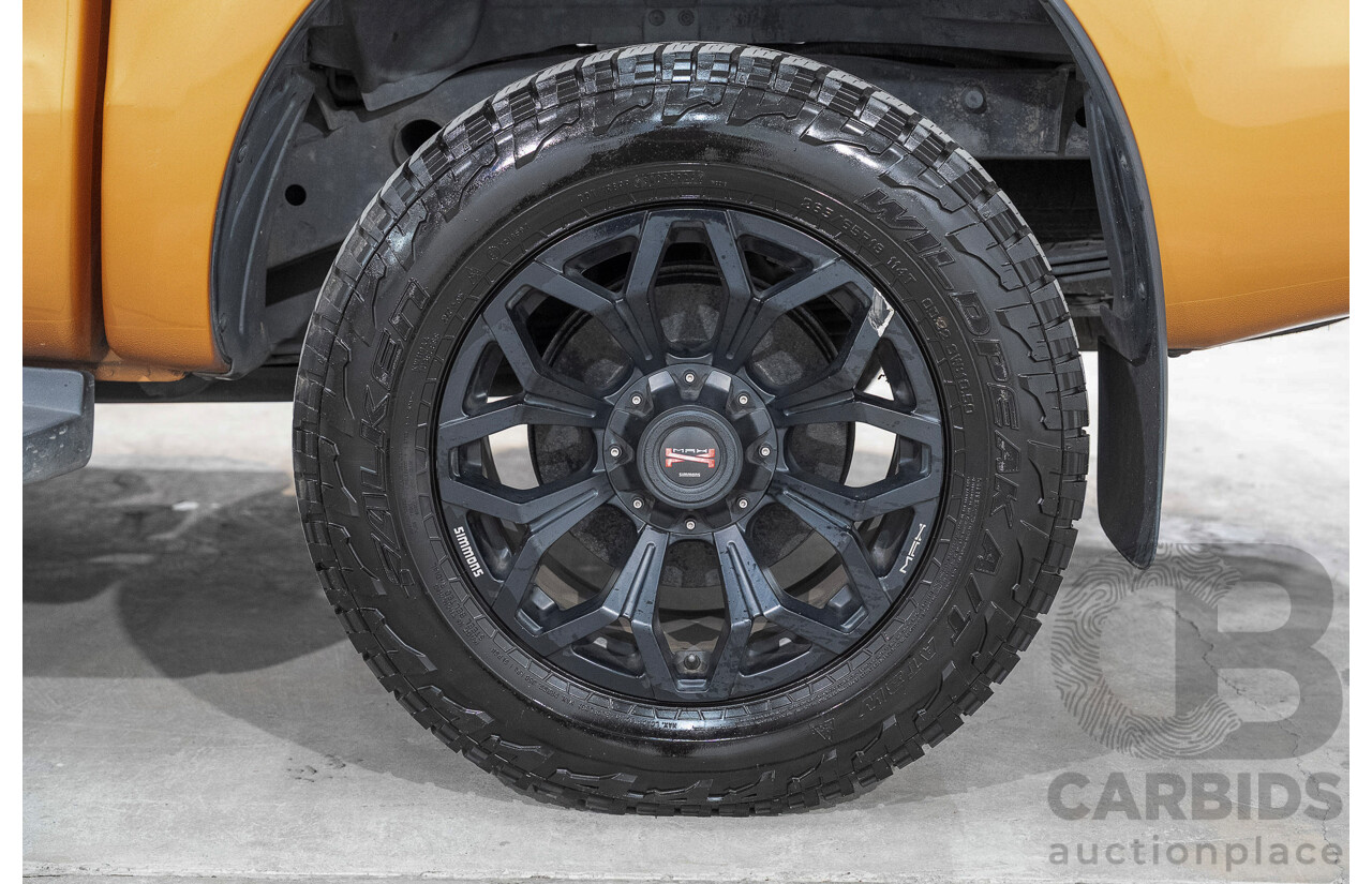 05/2019 Ford Ranger Wildtrak 2.0 (4x4) PX MKIII MY19 Double Cab P/Up Orange Twin Turbo Diesel 2.0L