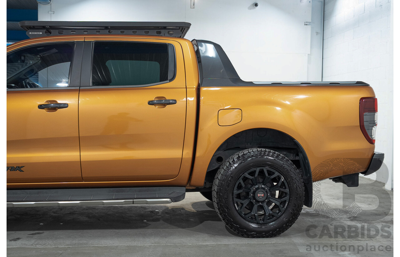 05/2019 Ford Ranger Wildtrak 2.0 (4x4) PX MKIII MY19 Double Cab P/Up Orange Twin Turbo Diesel 2.0L