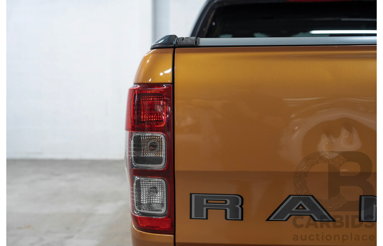 05/2019 Ford Ranger Wildtrak 2.0 (4x4) PX MKIII MY19 Double Cab P/Up Orange Twin Turbo Diesel 2.0L