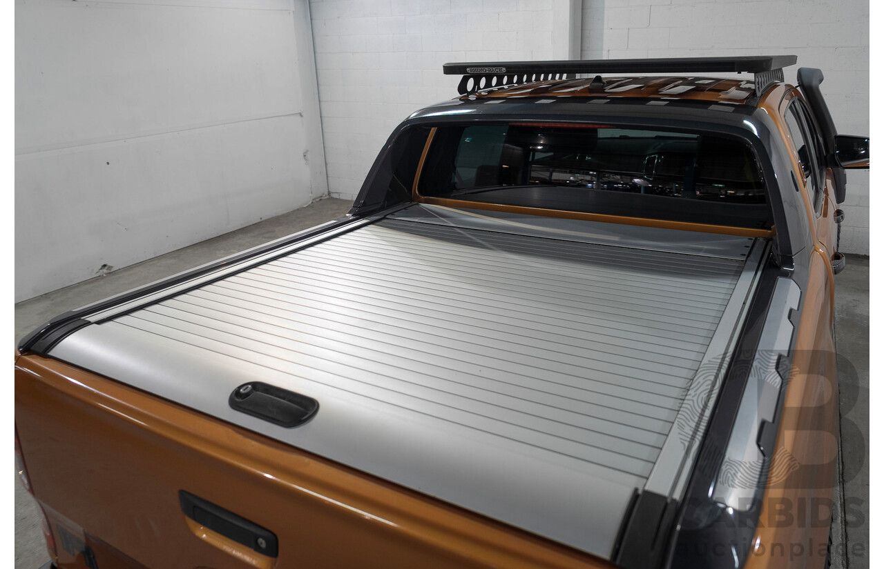 05/2019 Ford Ranger Wildtrak 2.0 (4x4) PX MKIII MY19 Double Cab P/Up Orange Twin Turbo Diesel 2.0L