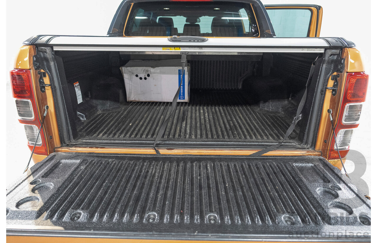 05/2019 Ford Ranger Wildtrak 2.0 (4x4) PX MKIII MY19 Double Cab P/Up Orange Twin Turbo Diesel 2.0L
